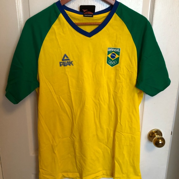 Authentic Ladies Brazilian Olympic Committee T-shirt - Picture 1 of 5